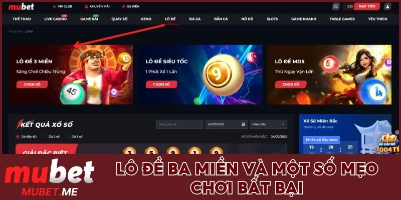Lô đề ba miền